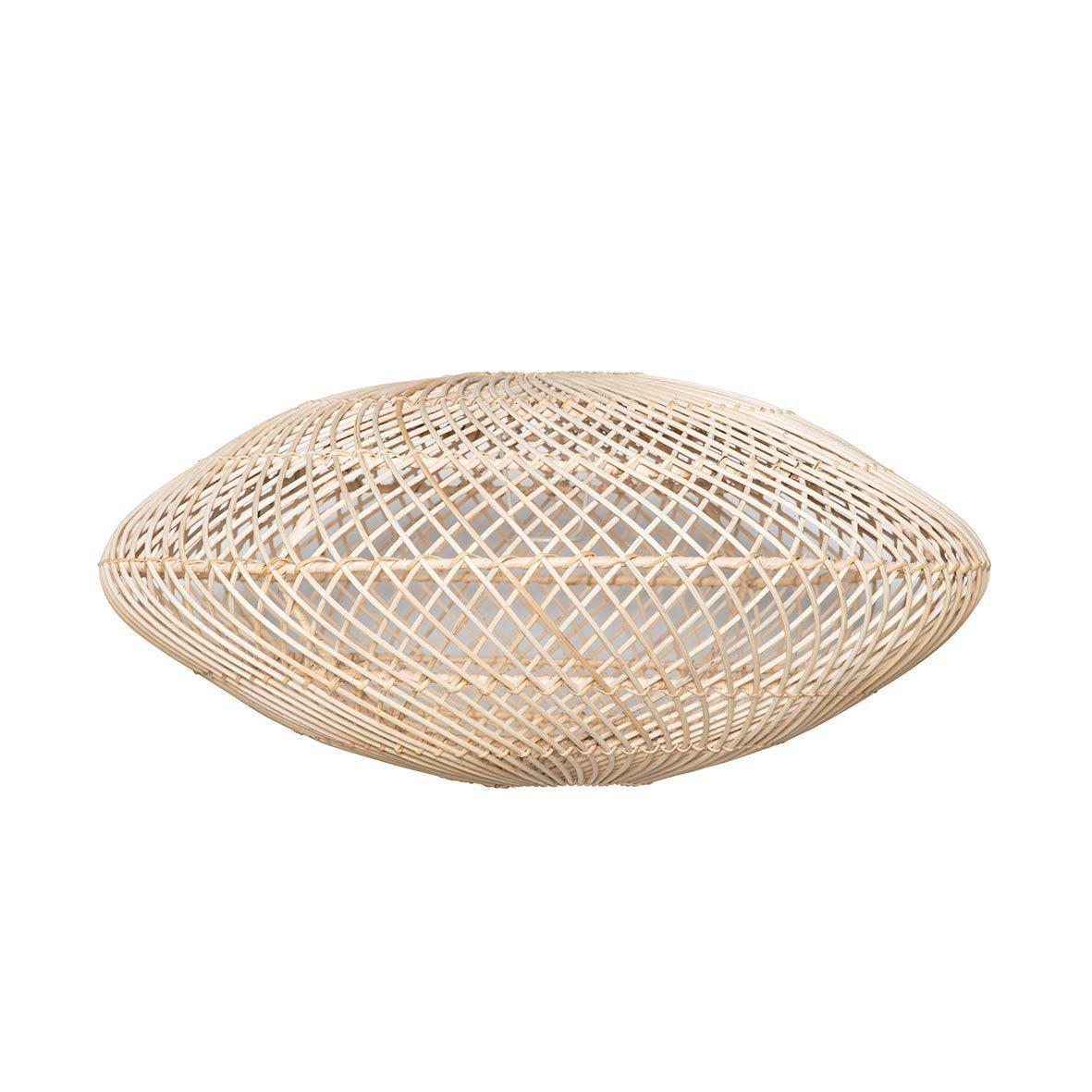 UFO Rattan Pendant Light Medium - Natural 50cm