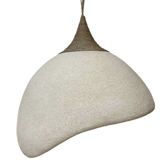 Umi Sand Dome Pendant Light - Natural