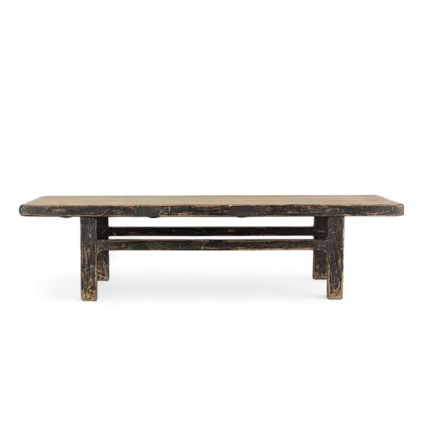 Venteo Rustic Black Pine Coffee Table