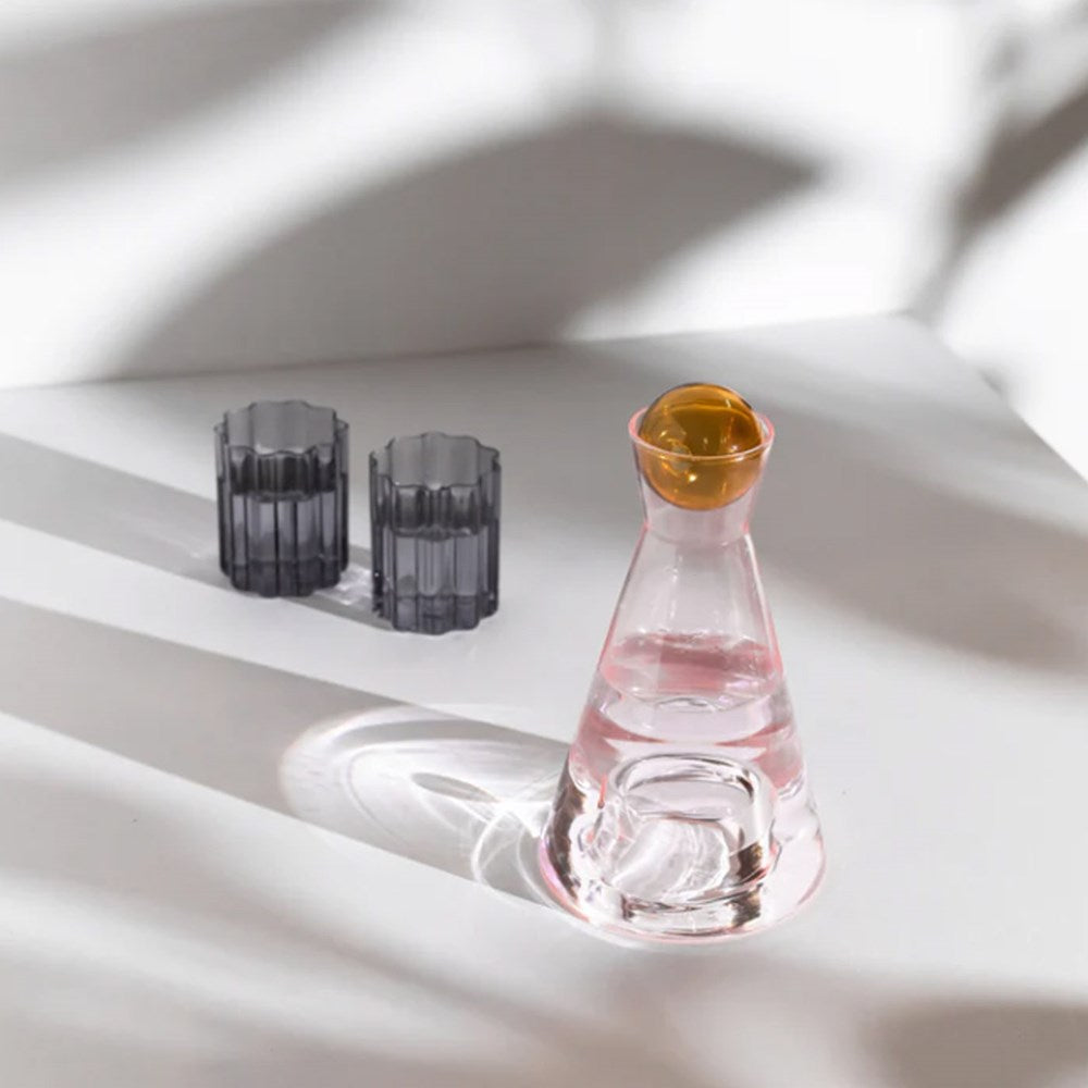 Vice Versa Carafe - Pink/Amber