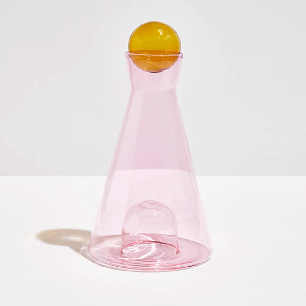 Vice Versa Carafe - Pink/Amber