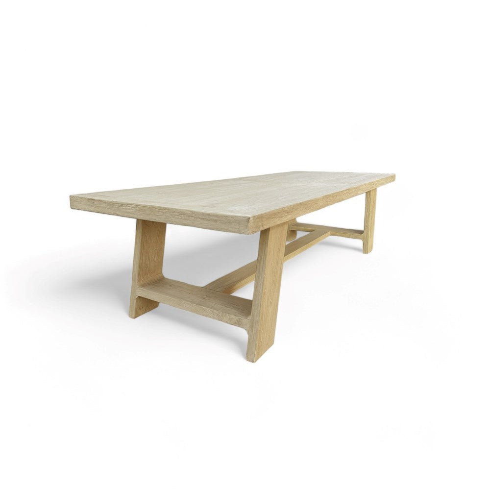 Vicenza Elm Dining Table 2.4m Seats 6-8