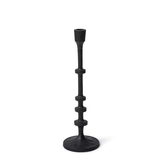 Watson Black Iron Candle Holder - Medium