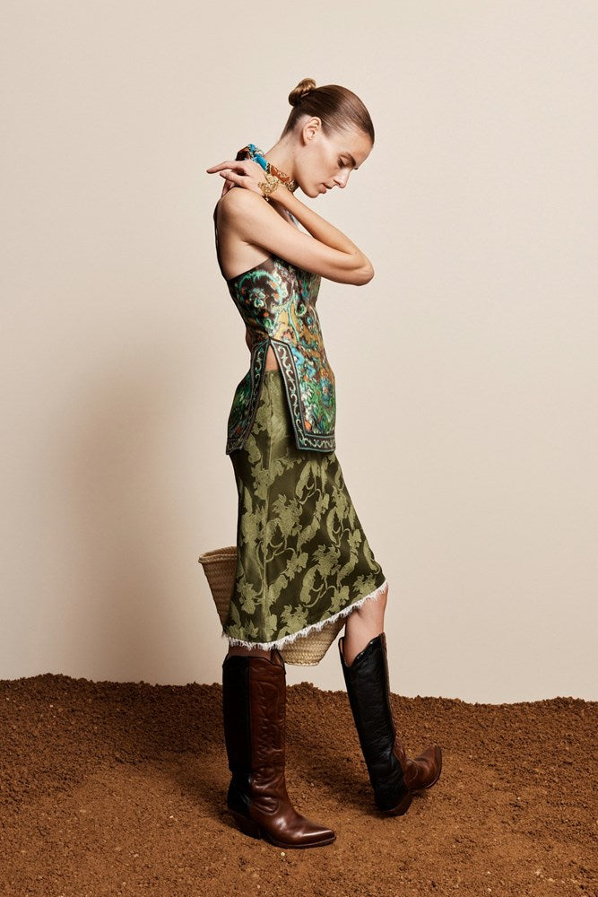Winifred Bias Slip Skirt