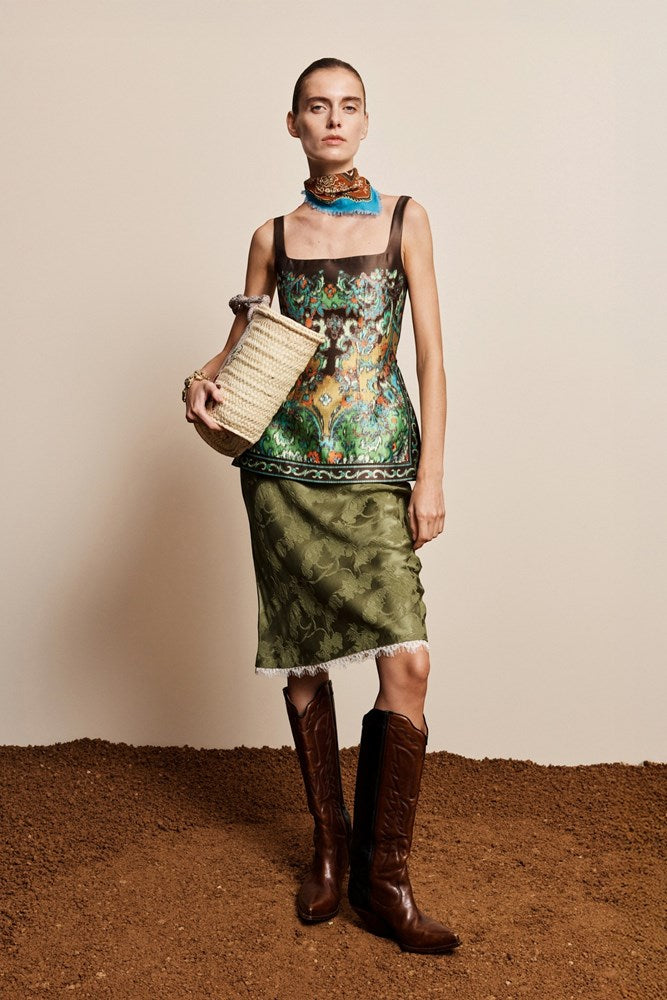 Winifred Bias Slip Skirt