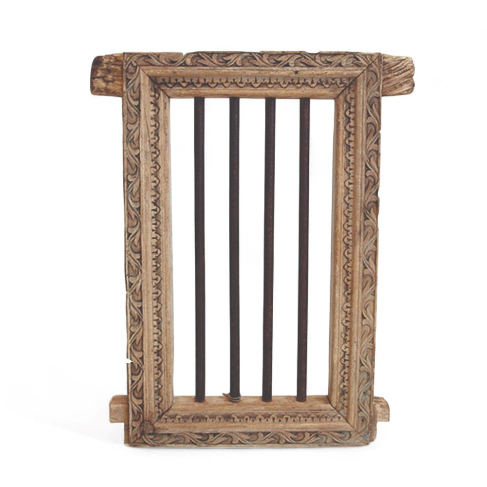 Wooden Indian Jali Window (B)