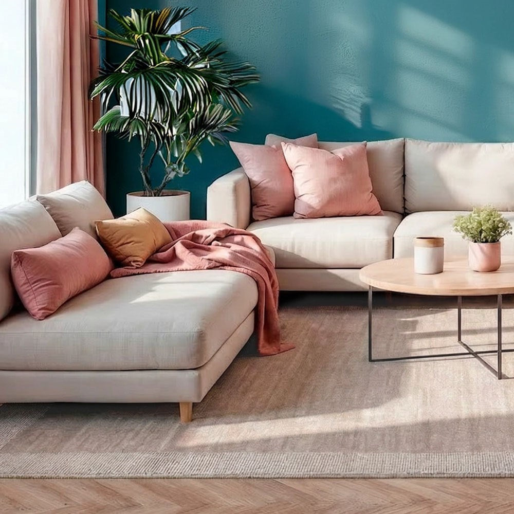 ZOYA Pile Rug - Pink Salt
