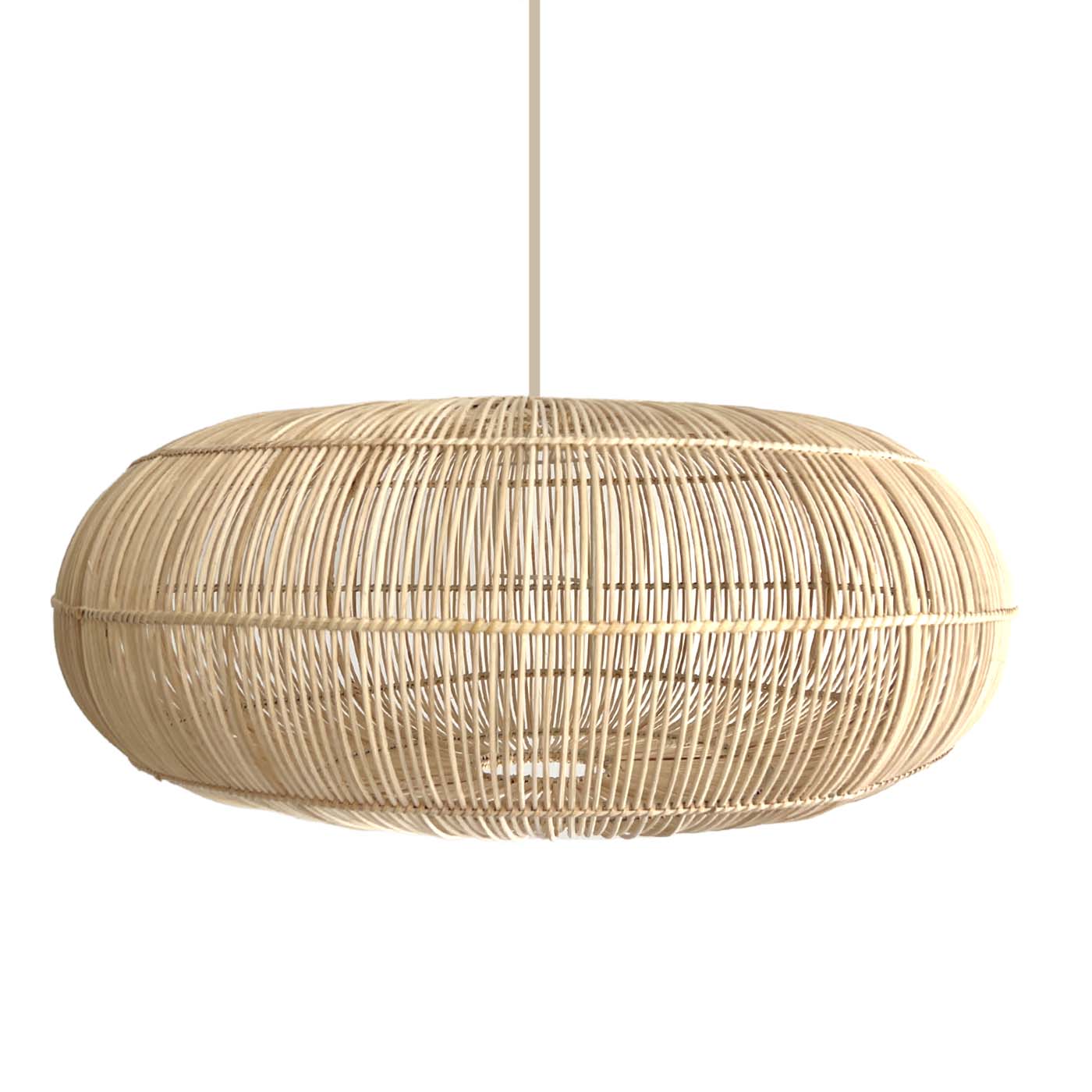 Esfera Rattan Pendant Light Large - Natural 75cm