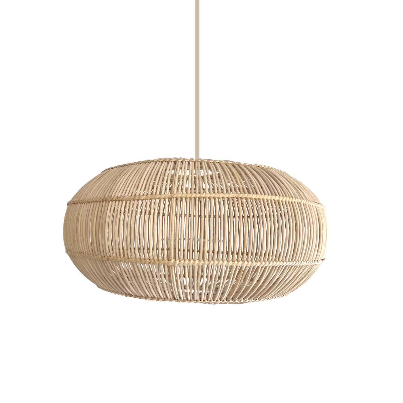 Esfera Rattan Pendant Light Medium - Natural 50cm