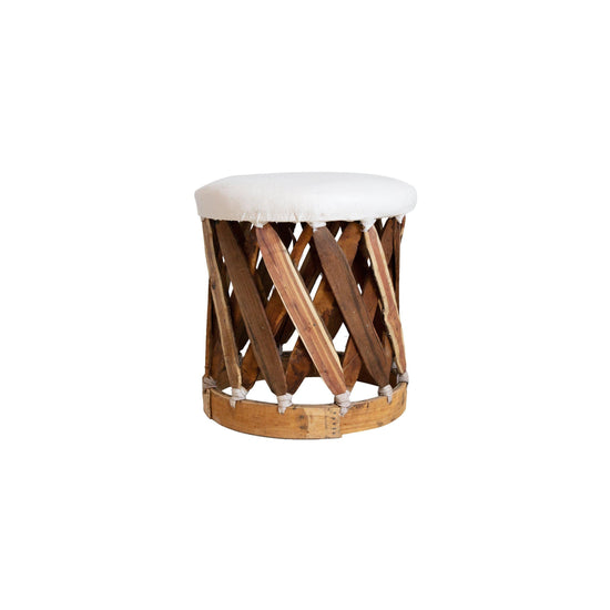 Cancun Padded Equipale Stool