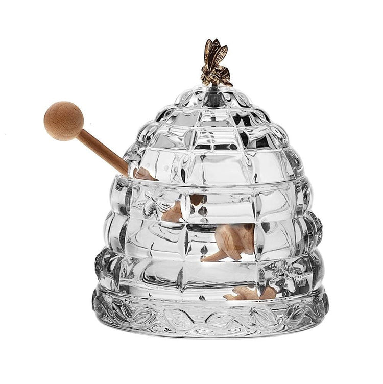 Crystal Honey Pot