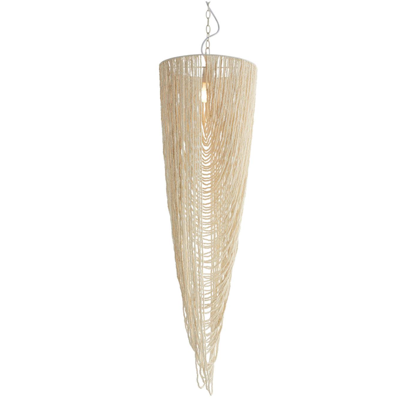 Elegance Chandelier - White-St Barts