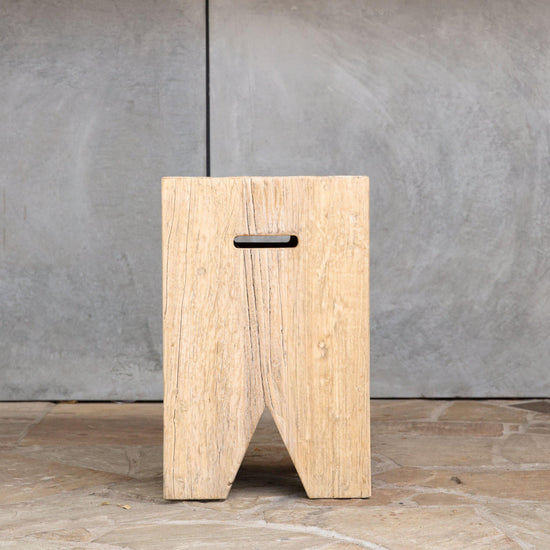 Elm Peg StoolSide TableST BARTS