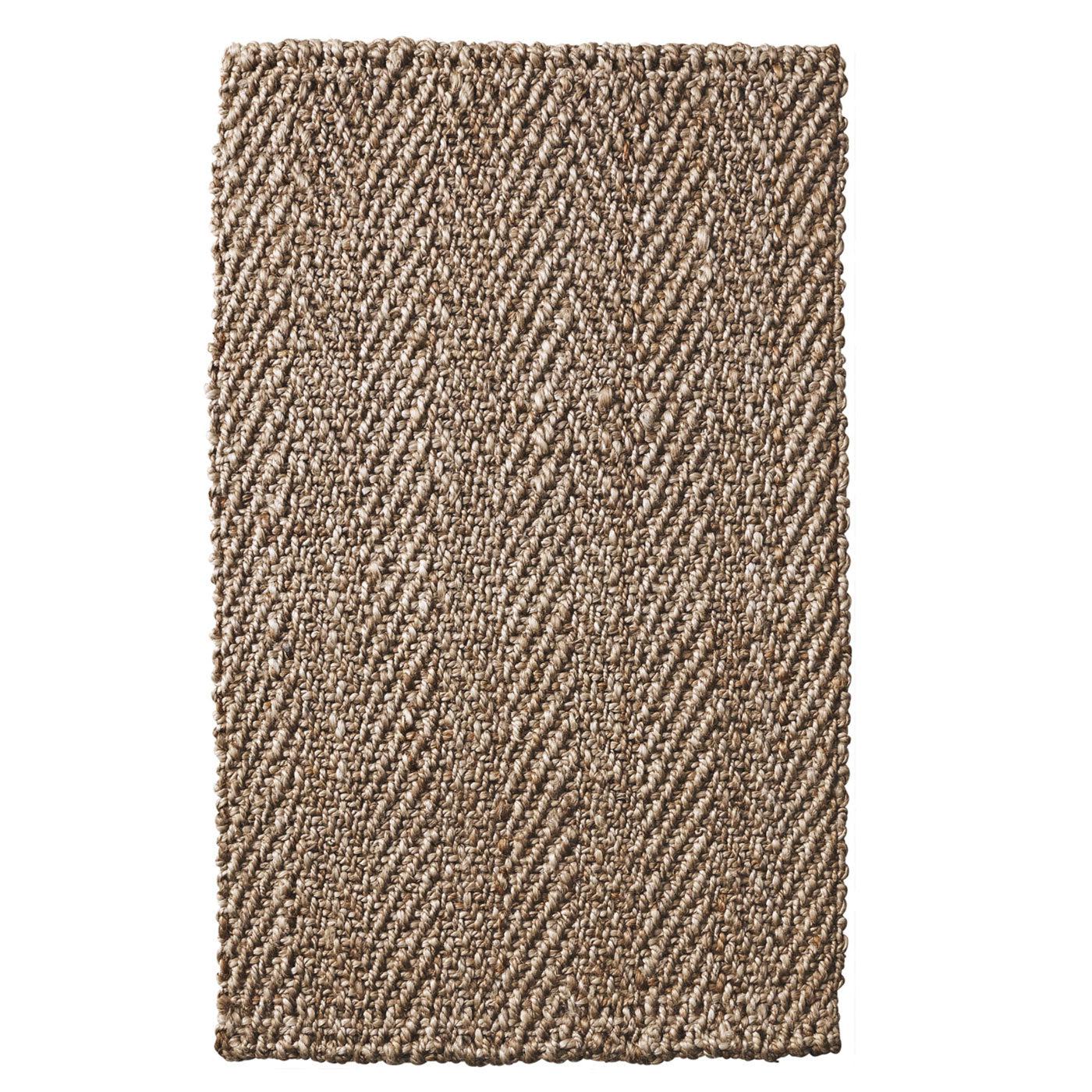 Herringbone Rug - Silver