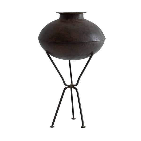 Iron Pot on Stand