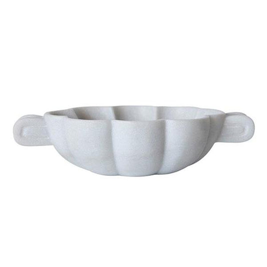 Marble 2 Handle Bowl