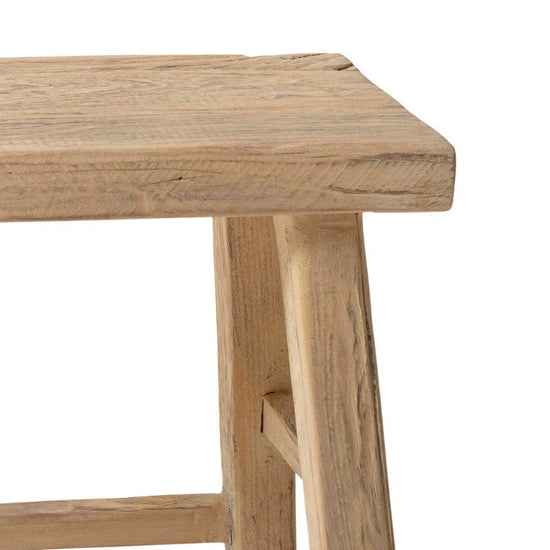 Small Elm Worker Stool at St Barts AU
